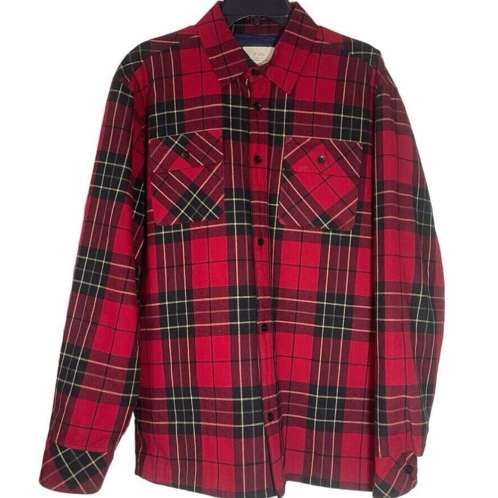 Fear of God quilted flannel